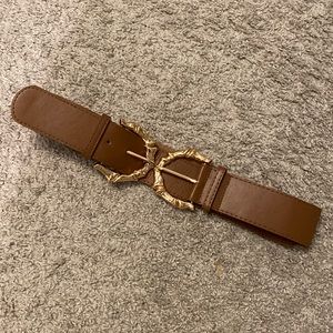 Gold bamboo belt